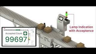 Auto-Static Checkweigher System with Barcode Scanner