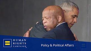 Human Rights Campaign Remembers Civil Rights Icon Congressman John Lewis