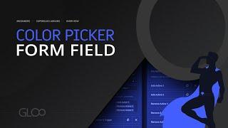 Color Picker Field - SuperGloo Forms Extensions+ - Tutorial