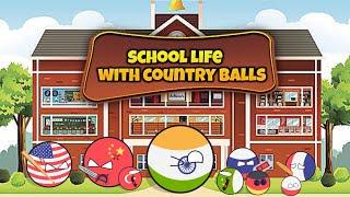 School life with countryballs|for entertainment|