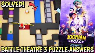 HOW TO SOLVE ALL PUZZLES IN BATTLE THEATRE 3 - SEPHARITE CITY - LOOMIAN LEGACY (Roblox)