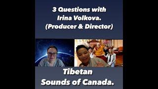 3 questions with Irina Volkova