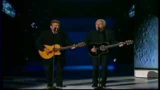 Eurovision 2000 Winner - Denmark Olsen Brothers -Fly On The Wings Of Love HQ