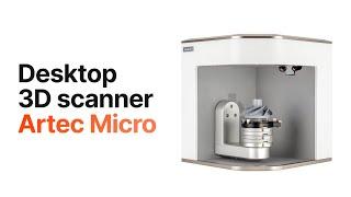 The Artec Micro desktop 3D scanner