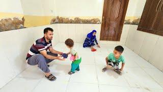Beyond marriage, Issa and Fatima rebuild their dilapidated house and earn an income through sewing.