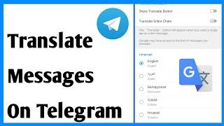 How To Translate Messages On Telegram