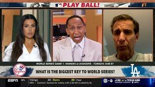 FIRST TAKE | What is the biggest key to World Series? - Stephen A. & Mad Dog on Yankees vs. Dodgers