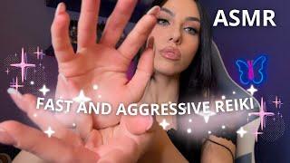 REIKI ASMR - Fast and Aggressive Reiki con Hand Movements e Hand Sounds