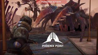 PHOENIX POINT Полное прохождение #11 - Побег Гигантского Монстра - | Ultra Settings FULL HD |