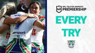 Every NRLW try by the New Zealand Warriors