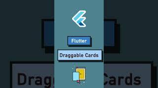 Flutter Draggable Cards #shorts