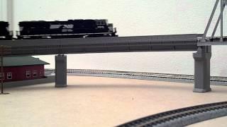 N scale DCC layout with sound