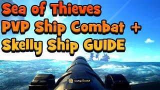 How to Obliterate Skeleton Ships in the Sea of Thieves! Skelly Ship + PVP Combat GUIDE!