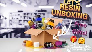 Awesome Beginner Resin Art Supplies Unboxed ! @LETSRESIN @Resinersofficial