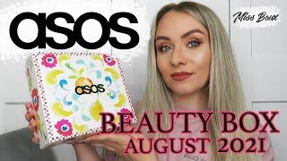 ASOS BEAUTY BOX UNBOXING AUGUST 2021 - WEEKENDER EDIT - MISS BOUX