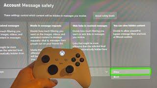 Xbox Series X/S: How to Change “You Can View Hidden Content” Privacy Setting! (2021)