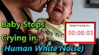 "Baby Stops Crying in..." (Human White Noise)