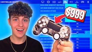 Buying The MOST EXPENSIVE Controller, Then Using it in Fortnite...