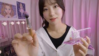 ASMR Backstage Idol Makeup & Hair Styling