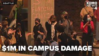 University of Washington says 33 criminal referrals made in pro-Palestinian campus occupation