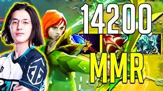 Watson goes for RECORD MMR with Windranger Carry - 14200 MMR