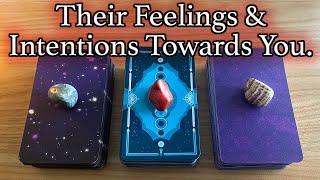 ️ THEIR FEELINGS AND INTENTIONS TOWARDS YOU ️ // PICK A CARD// Love Tarot Reading (Timeless)...