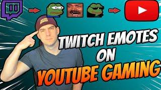 How to get Twitch Emotes in YouTube Chat #Shorts