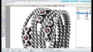 Моделирование кольца из веревок в Rhinoceros. Ring of ropes 3d modelling tutorial for jewellers