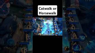 Mlbb runway catwalk or horsewalk️‍ #catwalk #fashion #model #mobilelegends