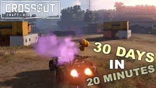 Crossout - 30 days in 20 minutes ⌛ Xbox one gameplay