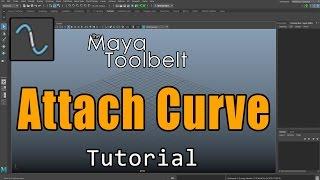 The Maya Toolbelt - Attach Curve