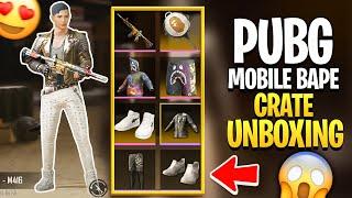 PUBG Mobile BAPE CRATE - Premium Crate - $250 - Premium Crate - BAPE MIX CAMO HOODIE - SHORTS & PAN