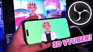 How to Make 3D VTuber Model on iPhone and Stream in OBS (FREE)