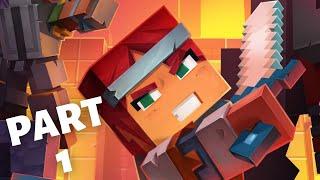 MINECRAFT DUNGEONS Walkthrough Gameplay Part 1 - INTRO (Full Game)