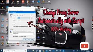 How to Change the Proxy Server Automatically with Script | Windows | Proxy Server