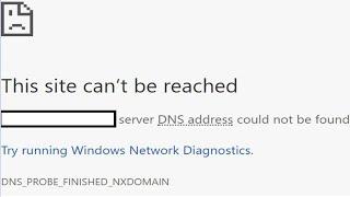 DNS PROBE FINISHED NXDOMAIN как исправить ошибку в Chrome Windows 11/10