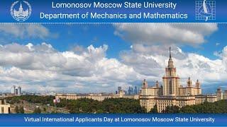 Virtual International Applicants Day at Lomonosov Moscow State University - May 21, 2023