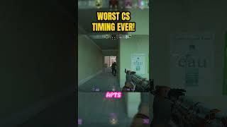 The worst CS timing EVER!#cs2 #counterstrike2