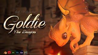 Goldie The Dragon - Short 3D Animation