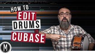 How to EDIT DRUMS in CUBASE 9.5 - mixdown.online