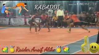 Mate Kabaddi Match 2019 Raider Ansif