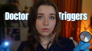 ASMR Cranial Nerve Exam Triggers 🩺 | No Talking (Latex Gloves, Light Triggers, Personal Attention)