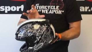 Shoei RF-1100 Helmet Review Part 1 from SportbikeTrackGear.com