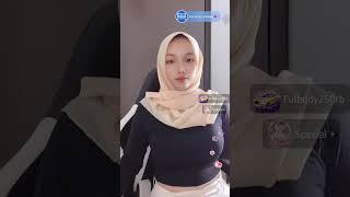 hijab goyang santuy tapi bar bar