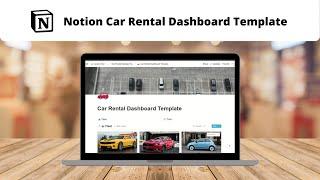 Car Rental Management Dashboard Notion Template Demo - LINK IN DESCRIPTION