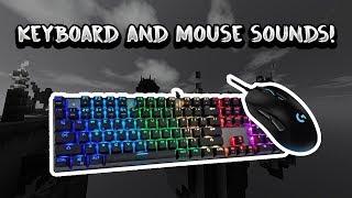 Skywars keyboard and Mouse SOUNDS *Blue switches*