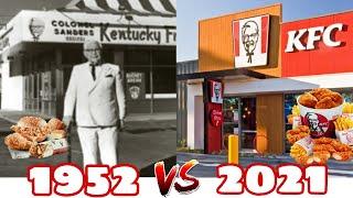 Evolution of KFC logo | 1952-2021 | *wow*