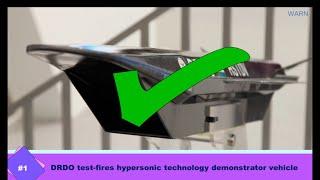 DRDO test-fires hypersonic technology demonstrator vehicle