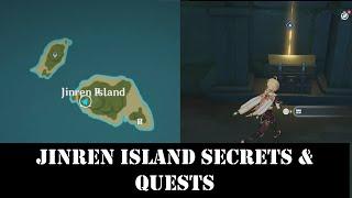 Genshin impact Secrets Jinren Island Metal Keys Locations & A New Quest