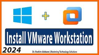 How to Install VMware Workstation 16 pro on Windows 11 - 2024